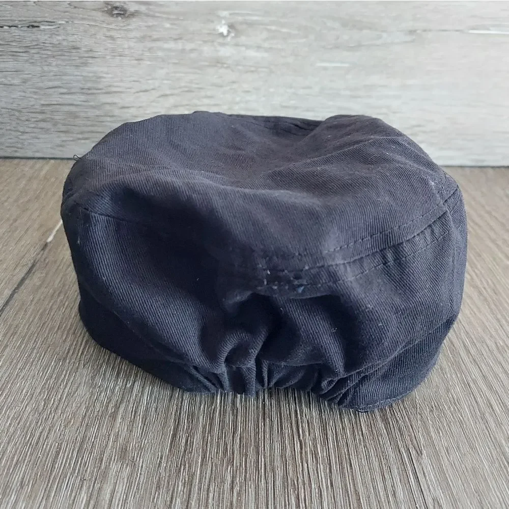 Hello Kitty Black and Gold Kids Cadet Cap